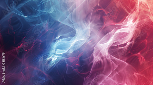 Abstract background, Background with different colored smoke mixed together beautifully.