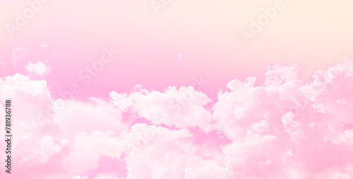 Pink Sky Cloud Background Color Dream Abstract Sunset Landscape Pastel weather Light Warm Morning Wallpaper Freedom Summer Winter  Mockup Cosmetic Environment  Heaven Dramatic Sunlight Dusk Beautiful.