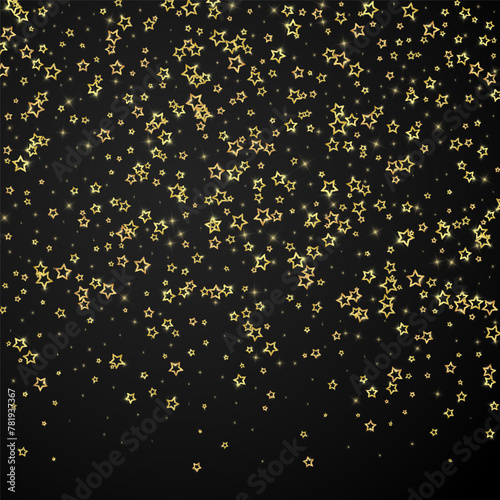 Christmas stars vector overlay.