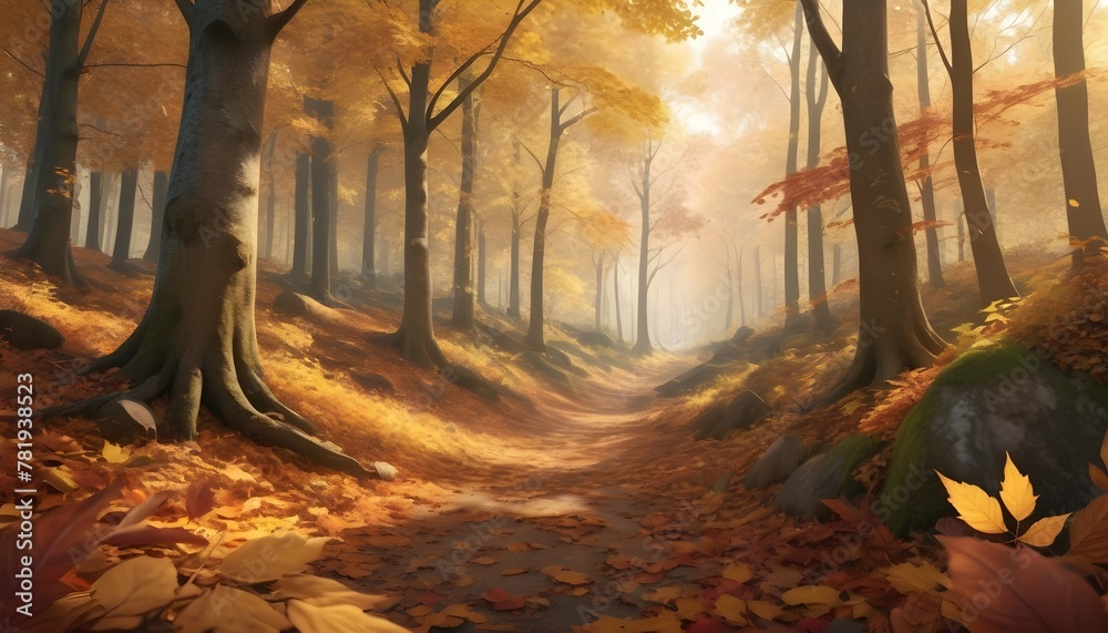 An-Immersive-Forest-Landscape-During-Autumn-Showc- 2