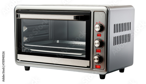 Oven Toaster Griller isolated on transparent and white background.PNG image. 