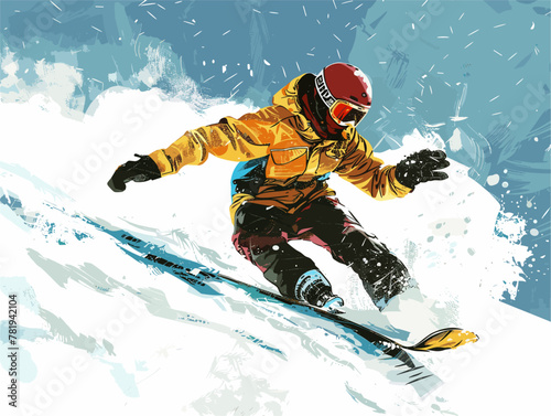 Extreme Snowboarding Adventure: Aerial Domination and Powder Precision