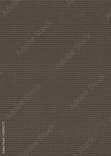 Seamless embossed lines brown vintage paper texture as background, detail pressed lined dark scrapbook page. Vertical portrait orientation. (ID: 781942775)