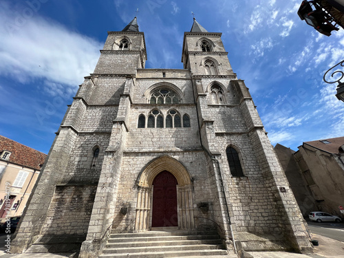 The Basilica of Saint John the Baptist in Chaumont