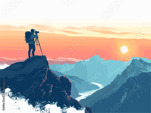 Sunrise Serenade: Nature's Majestic Symphony Captured in a Single Frame