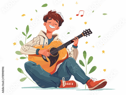 The Melodious Maestro's Symphony of Emotions: A Visual Rhapsody Capturing the Essence of Music and Inspiration