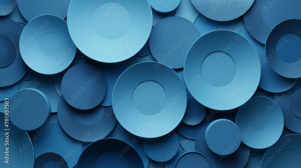 Subtle Circular Pattern Background blue color Minimal background for branding and product presentation ...