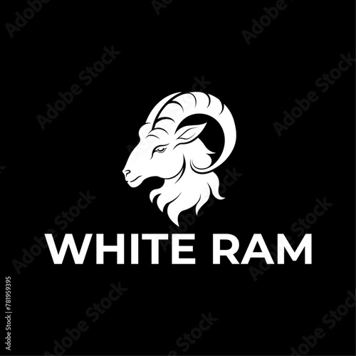 ram head icon vector