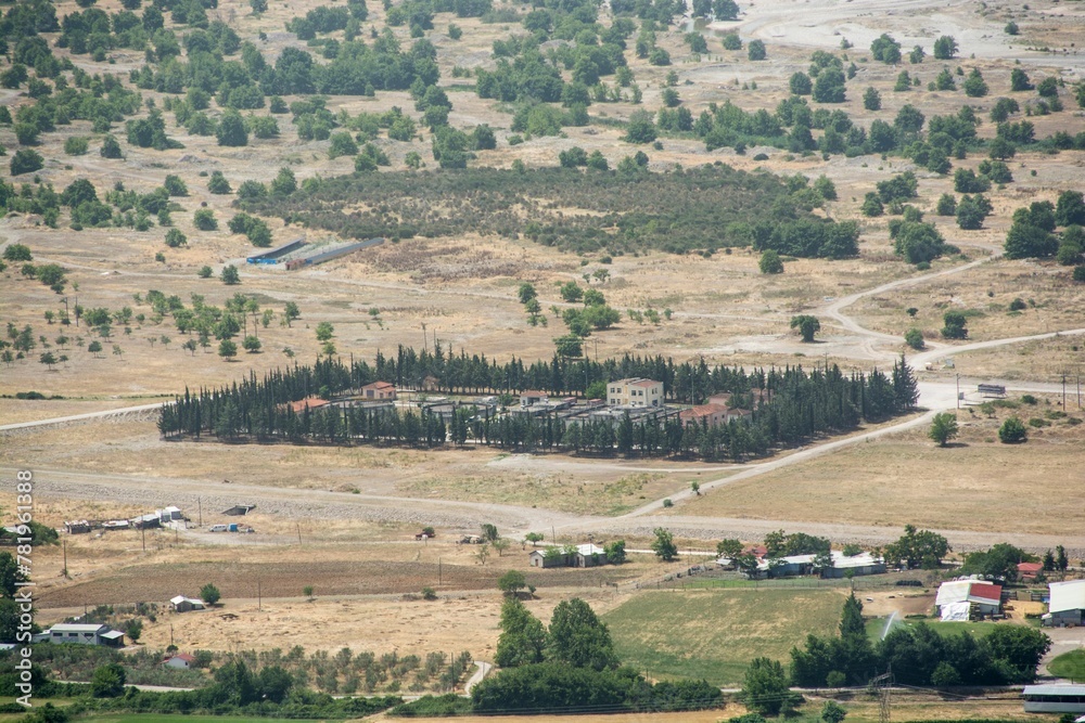Fototapeta premium An amazing view of Kalabaka in Greece.