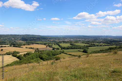 View towards Petersfield, from Butser Hill, Hampshire