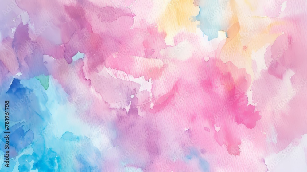 The background is an abstract pastel watercolor... The background is an abstract pastel watercolor...