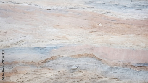 Soft Pastel Stone Layers with Delicate Texturing