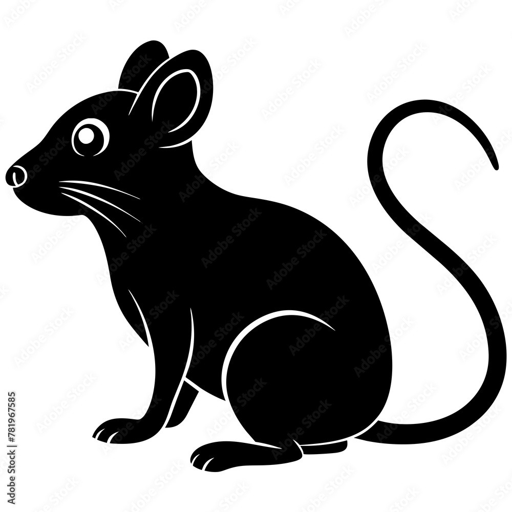 rat  vector illustration