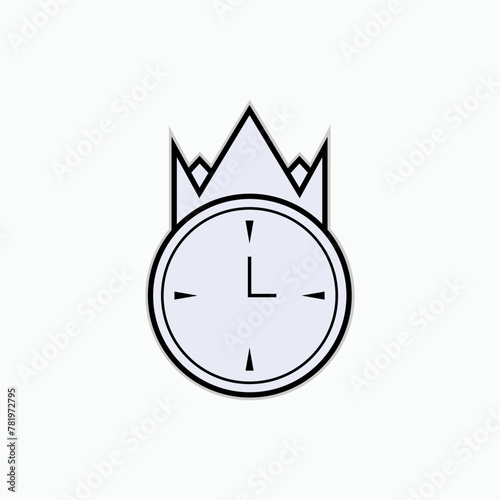 Prime Time Icon. Symbol of Regularly Occurring Time which a Mass Media Audience are highest Watching and Hearing.