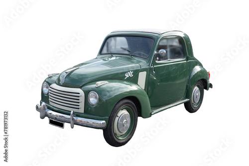 vintage car isolated on white png