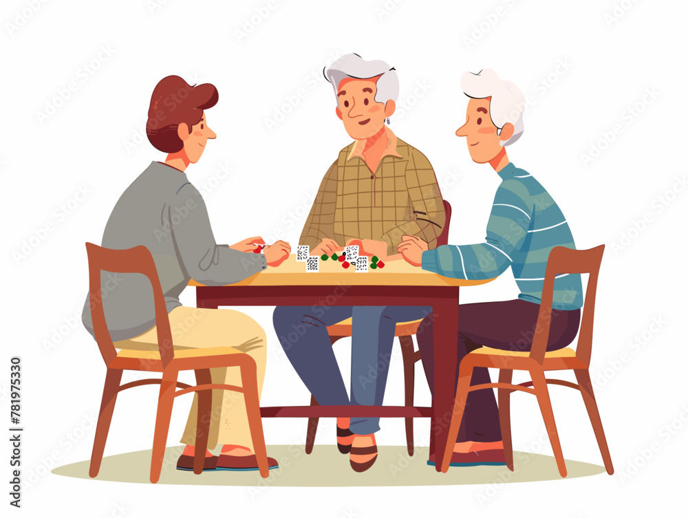 Joyful Senior Citizens Embracing Active Socialization in Retirement: Combating Isolation through Board Games Joyful Senior Citizens Embracing Active Socialization in Retirement: Combating Isolation through Board Games