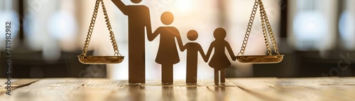 The essence of family law weaving together justice, equality, and the enduring principles of legal concepts