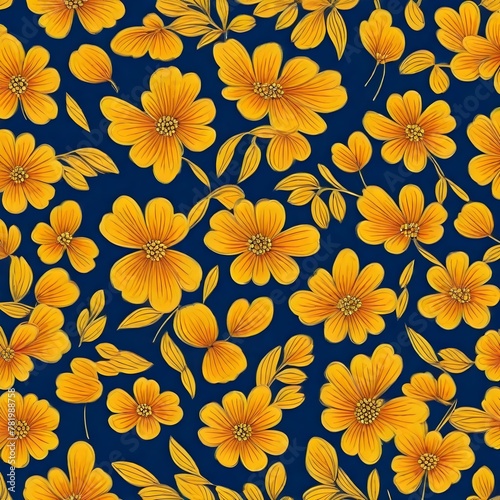 Floral artwork patterns