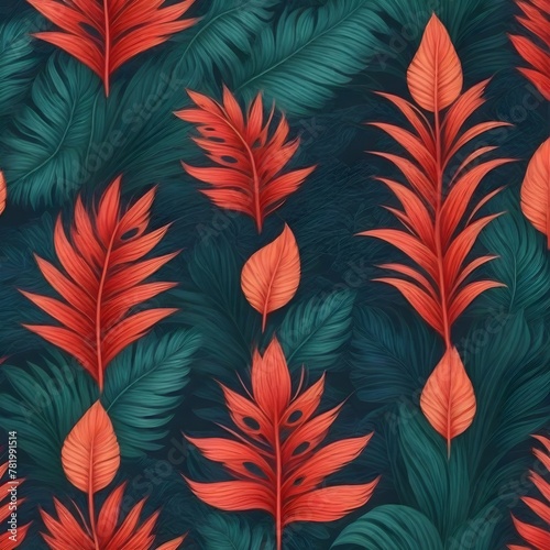 The leaves pattern