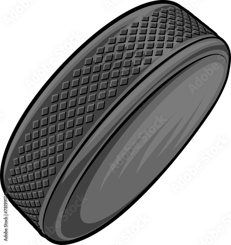 Photography Ice Hockey Puck Cartoon Sports Icon Illustration