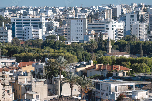 Nicosia old town and urban skyline at daytime. Cyprus