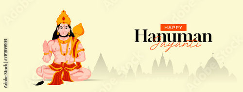 Happy Hanuman Jayanti Social Media Post The Festival of India