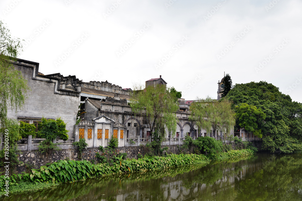 An ancient town located in Jiangmen, China.
