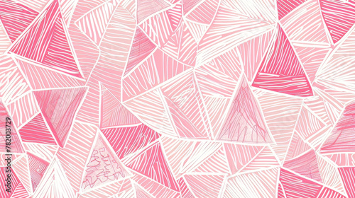 Tender pink triangles seamless pattern, for gift packing paper, banner background