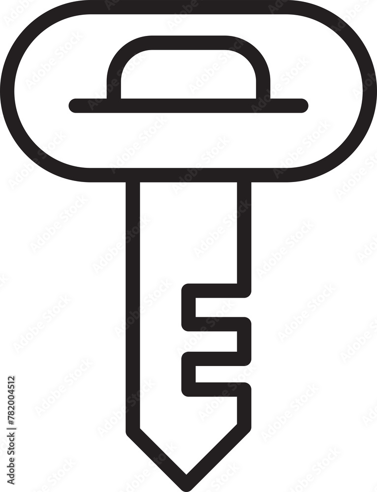 Key Line Icon