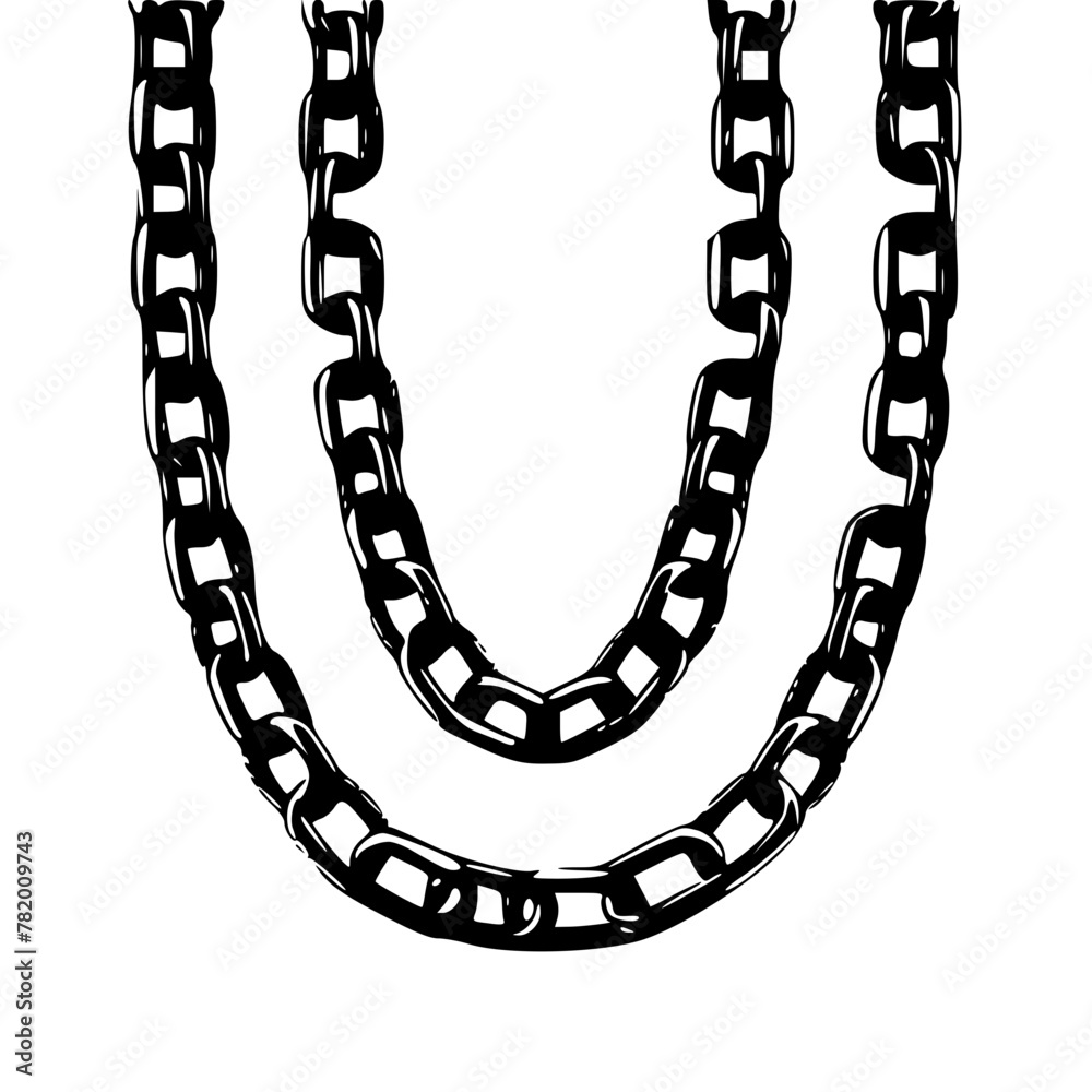 Chain SVG Bundle, Chain dxf, Chain png, Chain eps, Chain vector, Chain ...