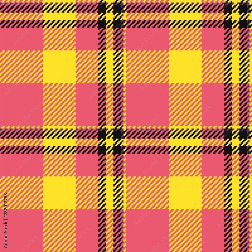 Background vector plaid of tartan pattern check with a seamless textile fabric texture. Background vector plaid of tartan pattern check with a seamless textile fabric texture.