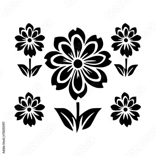 flower  flower silhouette  flower outline  herb svg  herb png floral  pattern  vector  set  nature  flowers  design  illustration  art  seamless  spring  summer  decoration  plant  ornament  collectio