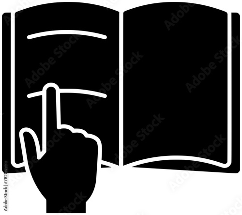book illustration library silhouette store logo literature icon black education bookstore knowledge shelf study bookshelf school university outline stack shape science research information for vector