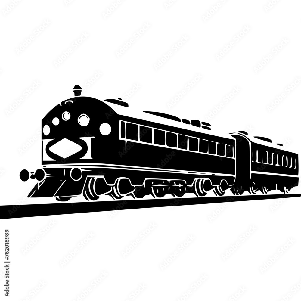locomotive cut file, kids clipart, choo choo svg, train svg bundle