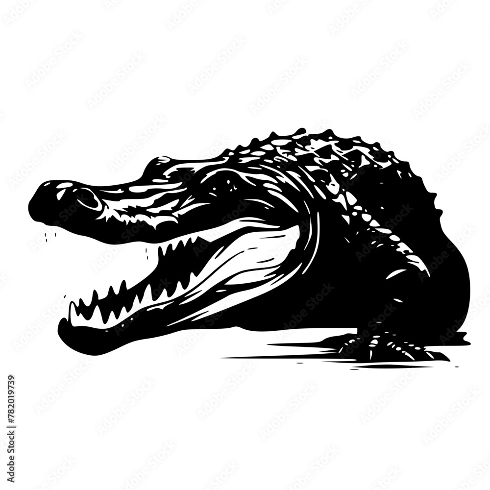 Alligator SVG Bundle, Reptile svg, Alligator dxf, Alligator png ...