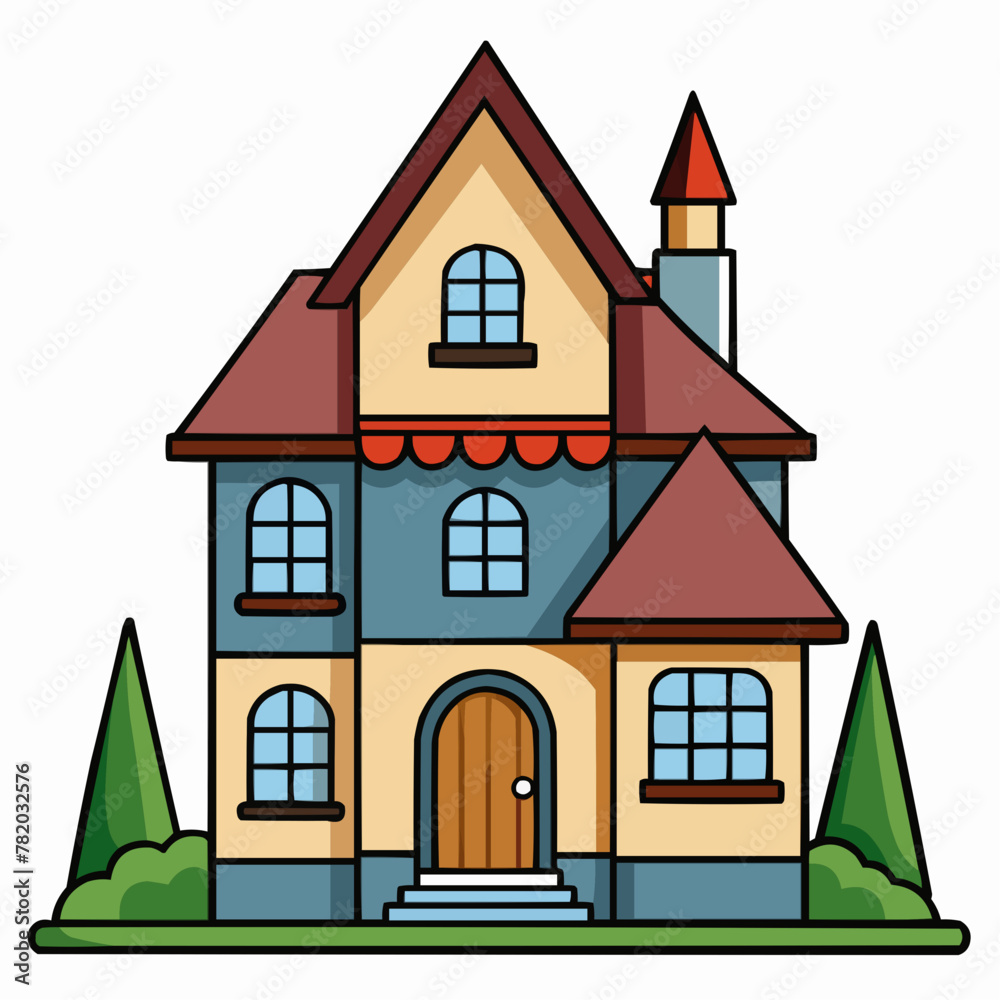 illustration of a house illustration of a house