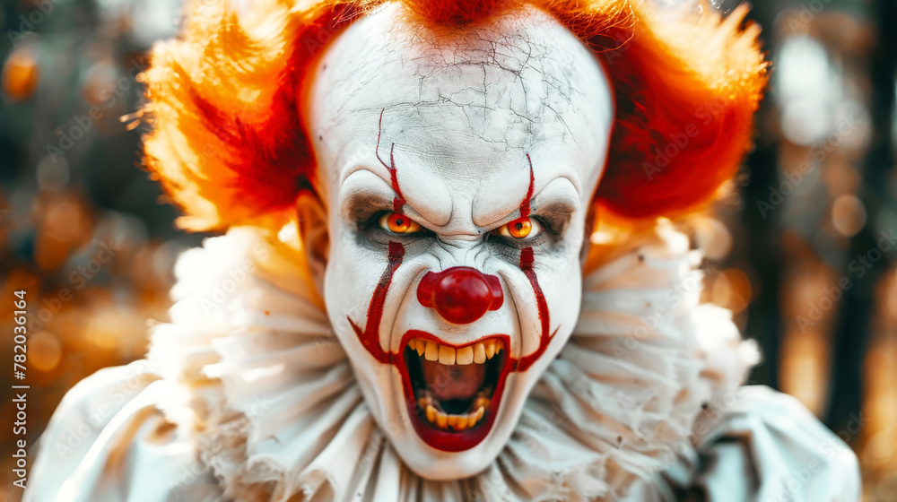 The Haunting Jester of the Midnight Circus The Haunting Jester of the Midnight Circus