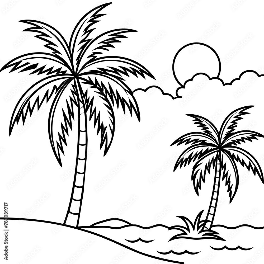 Summer vibes vector illustration.
Summer vibes vector illustration.
