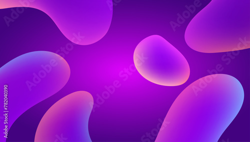 Gradient liquid abstract background, Pink