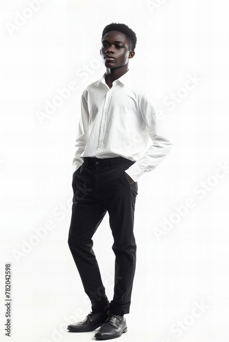 Modern Young Man in Stylish Professional Attire - Fashion Banner
