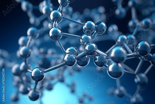 Futuristic Molecule 3D - Groundbreaking Advancements in Molecular Synthesis and Nanotechnology for Medical Research