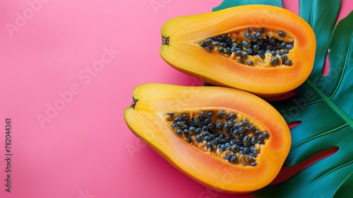 tasty papaya fruit