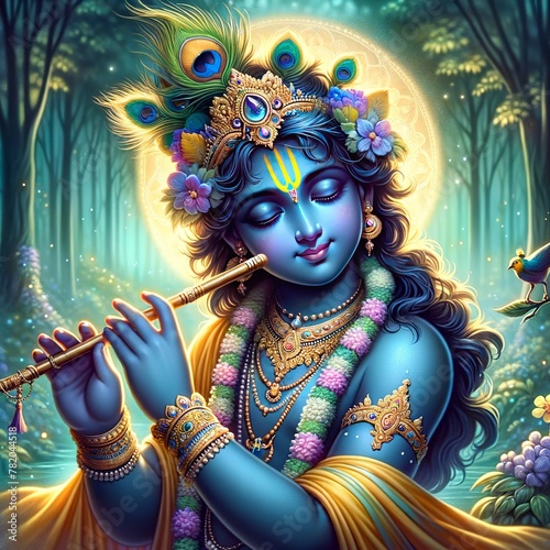 Krishna Janmashtami, shree krishna illustration photo