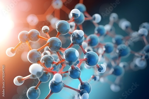 Molecular Breakthrough in Futuristic Medical Nanotechnology Research photo