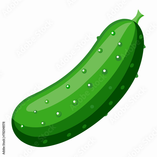 illustration of cucumber