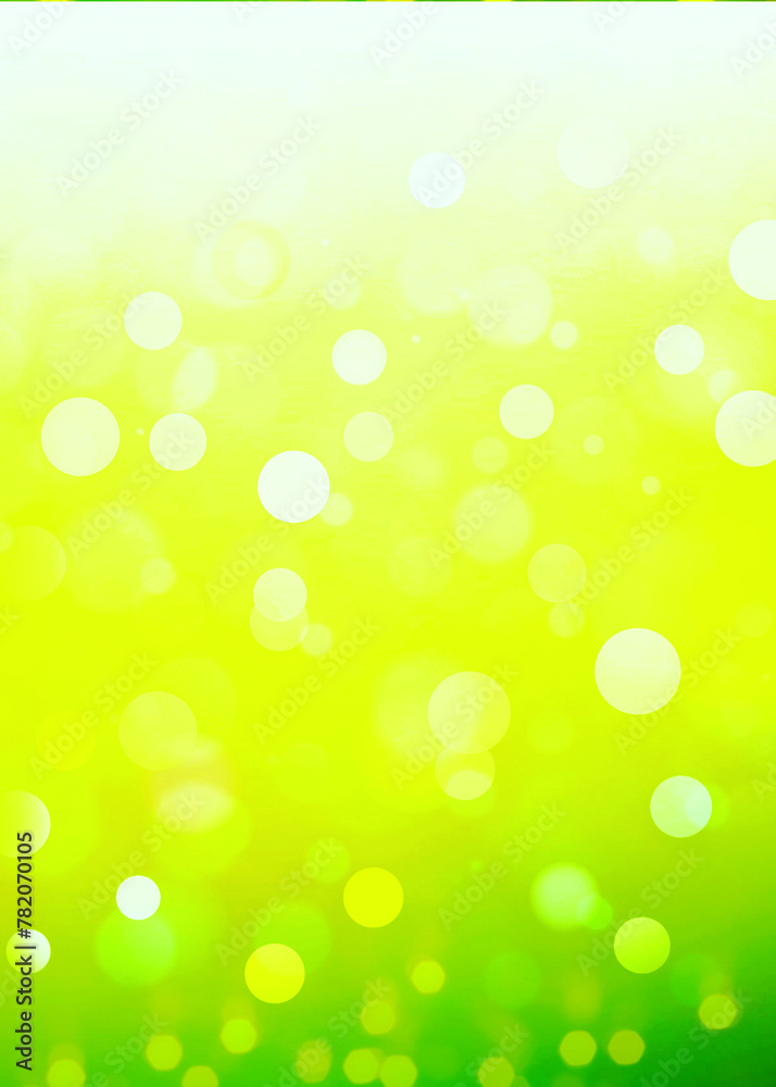 Yellow bokeh vertical background for Banner, Poster, ad, celebration, event and various design works Yellow bokeh vertical background for Banner, Poster, ad, celebration, event and various design works