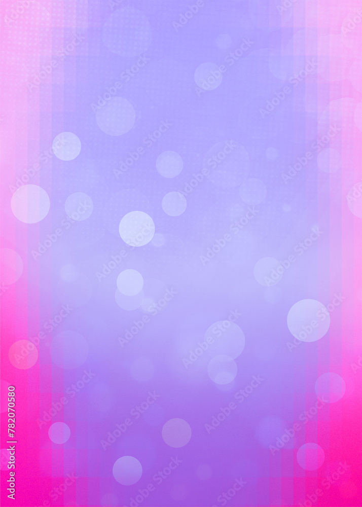 Purple bokeh vertical background for Banner, Poster, ad, celebration, event and various design works