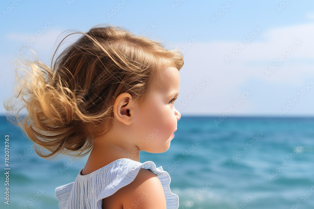 Happy summer at wild tropics ocean sea side people enjoying summertime vacation Generative AI Happy summer at wild tropics ocean sea side people enjoying summertime vacation Generative AI