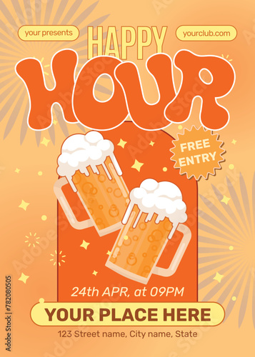 Happy Hour Flyer