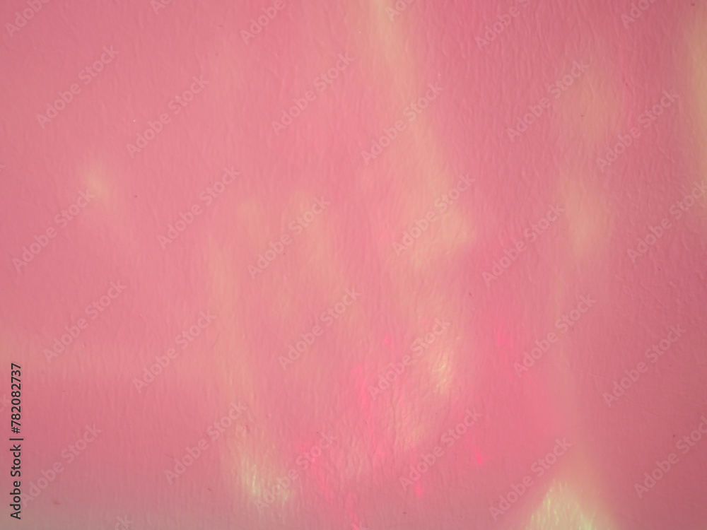 Reflected light, pastel pink and blue tones for a minimalist background.